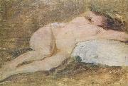 Frederick Mccubbin Nude Study France oil painting artist